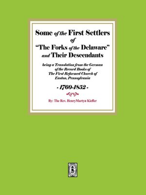 Some of the First Settlers of 